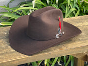 Stetson 6x Skyline Chocolate (Copa Chica Falda 4")