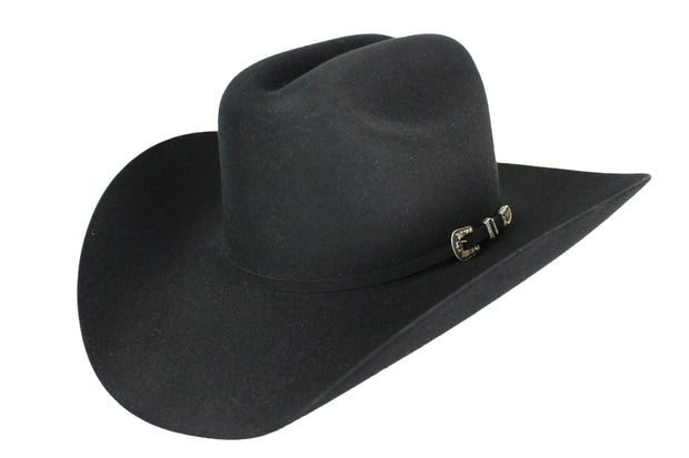 Stetson 6x Skyline Negro (Copa Chica Falda 4")