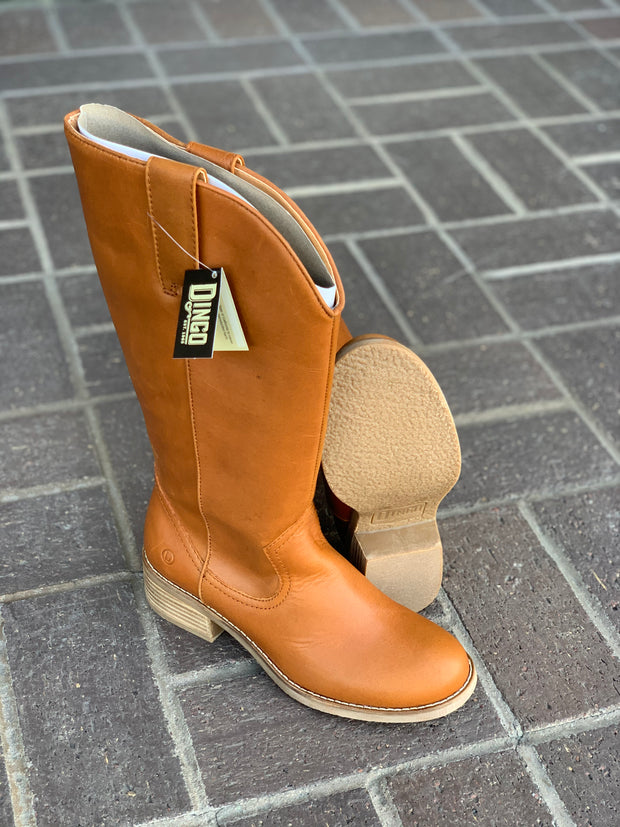 Dingo Tan Homestead Fashion Women Round Toe Boot