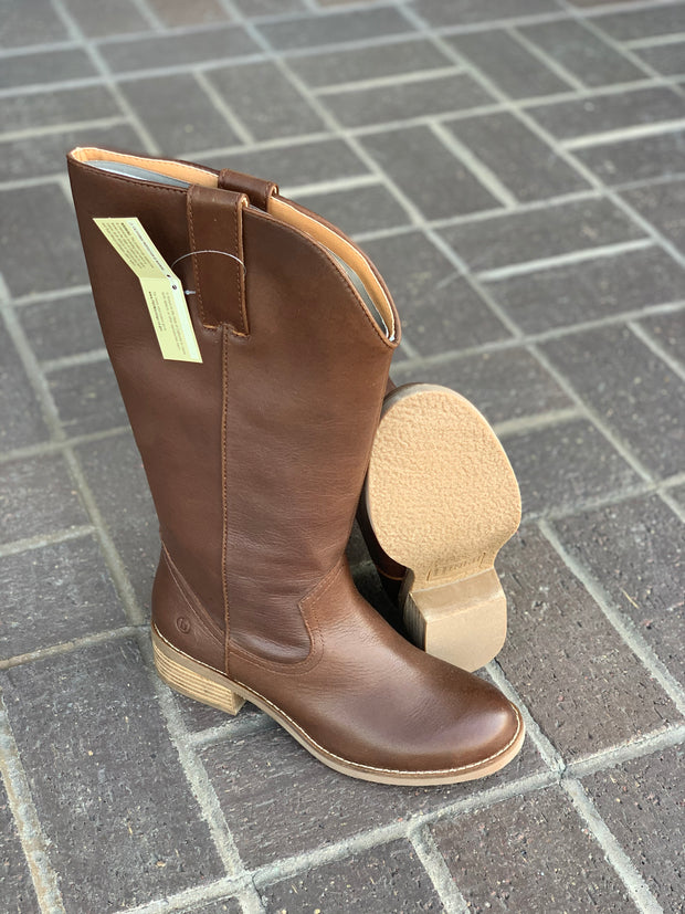 Dingo Brown Homestead Fashion Women Round Toe Boot