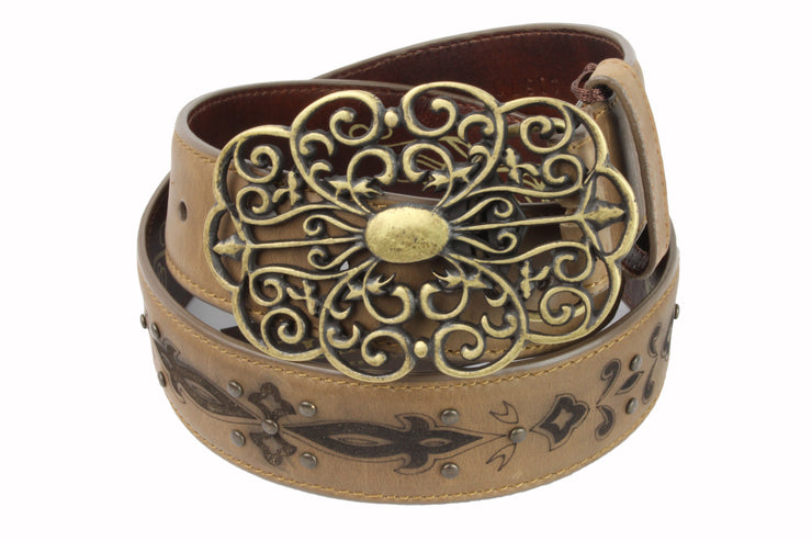 Cuadra Cowhide Leather Belt