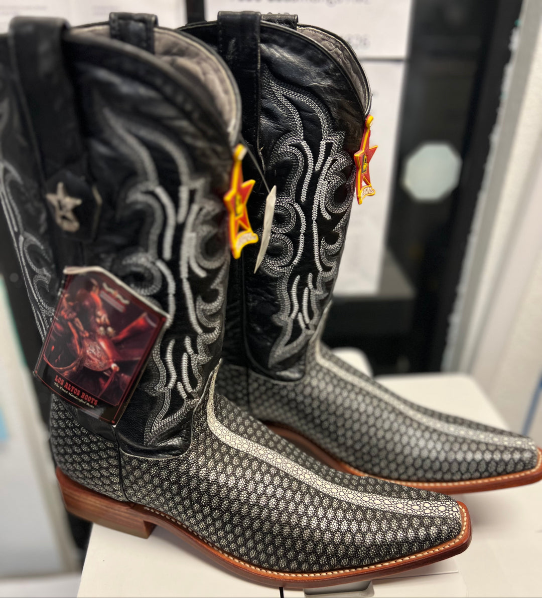 HOT Punta Versace Botas Horma Versace Botas Vaqueras Punta