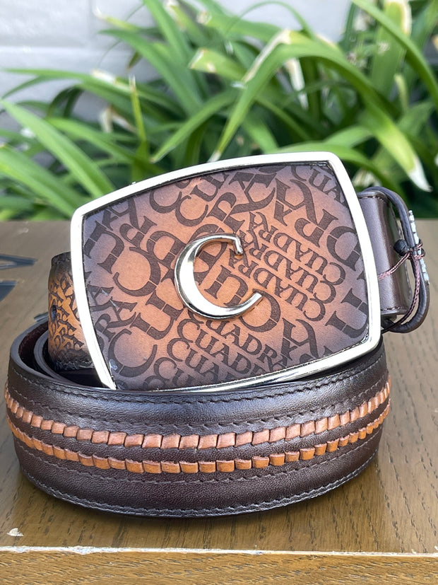 Cuadra Honey Modern Fashion Leather Belt