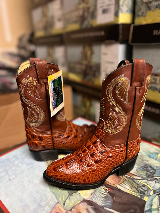 Bota de Nino Coco Cognac J Toe 13 USA 20.5 MX