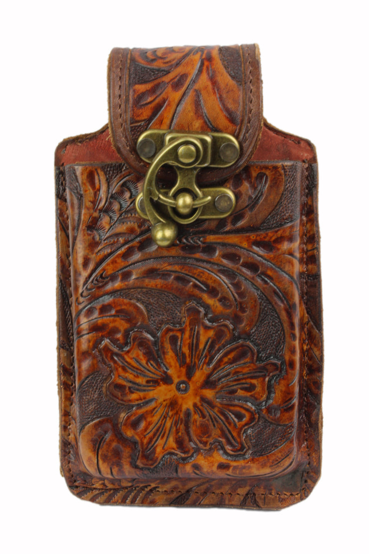 Leather Tooled Cell Phone Case (Limited Edition)