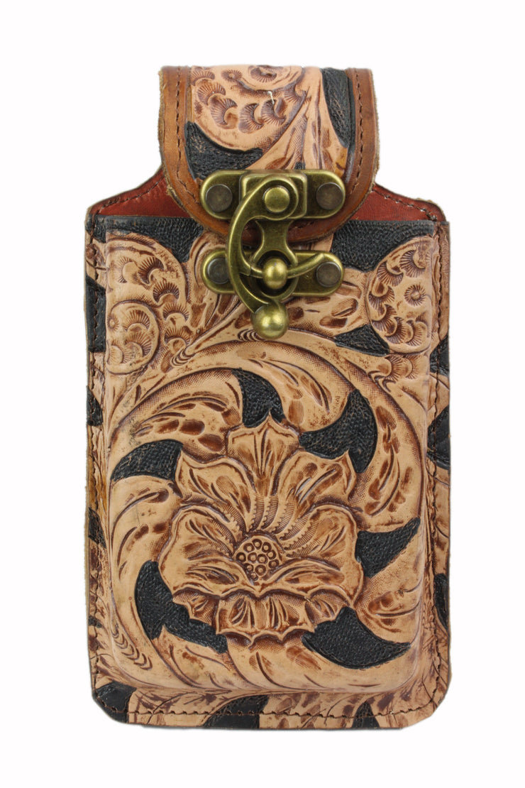 Leather Tooled Cell Phone Case (Limited Edition)