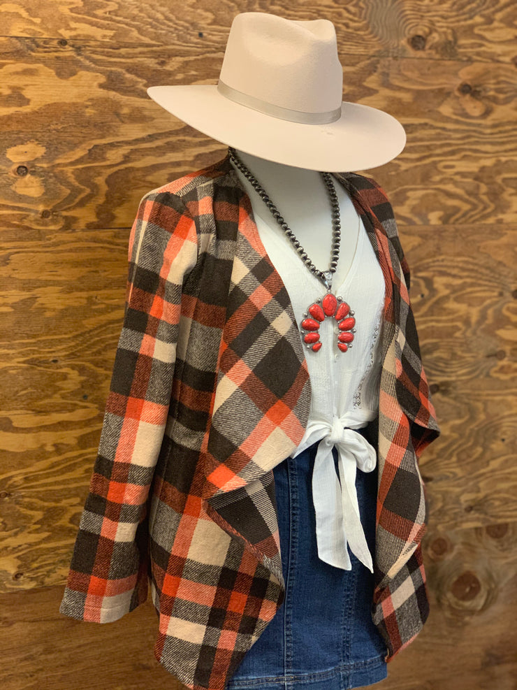 Western Colored Cardigan