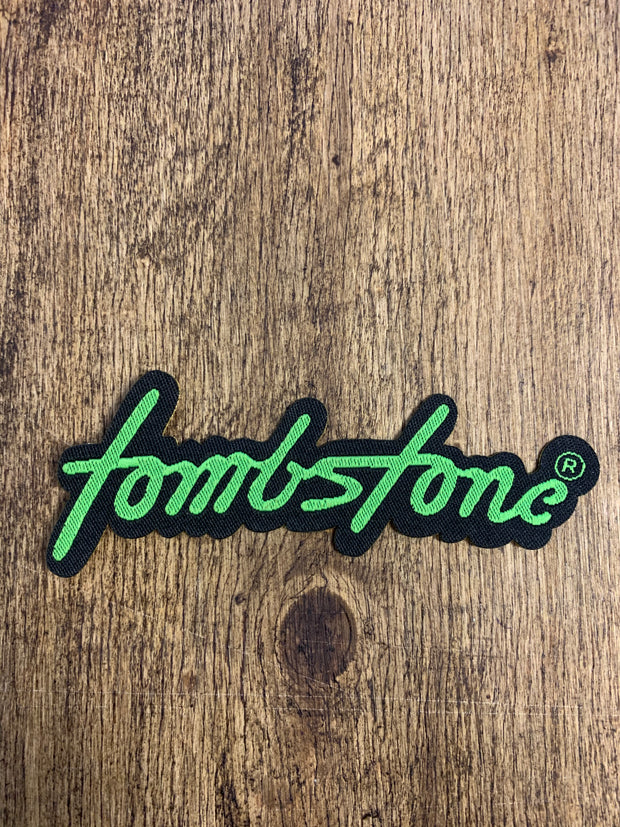 Tombstone Black / Green Patch (Peel & Stick Patch)
