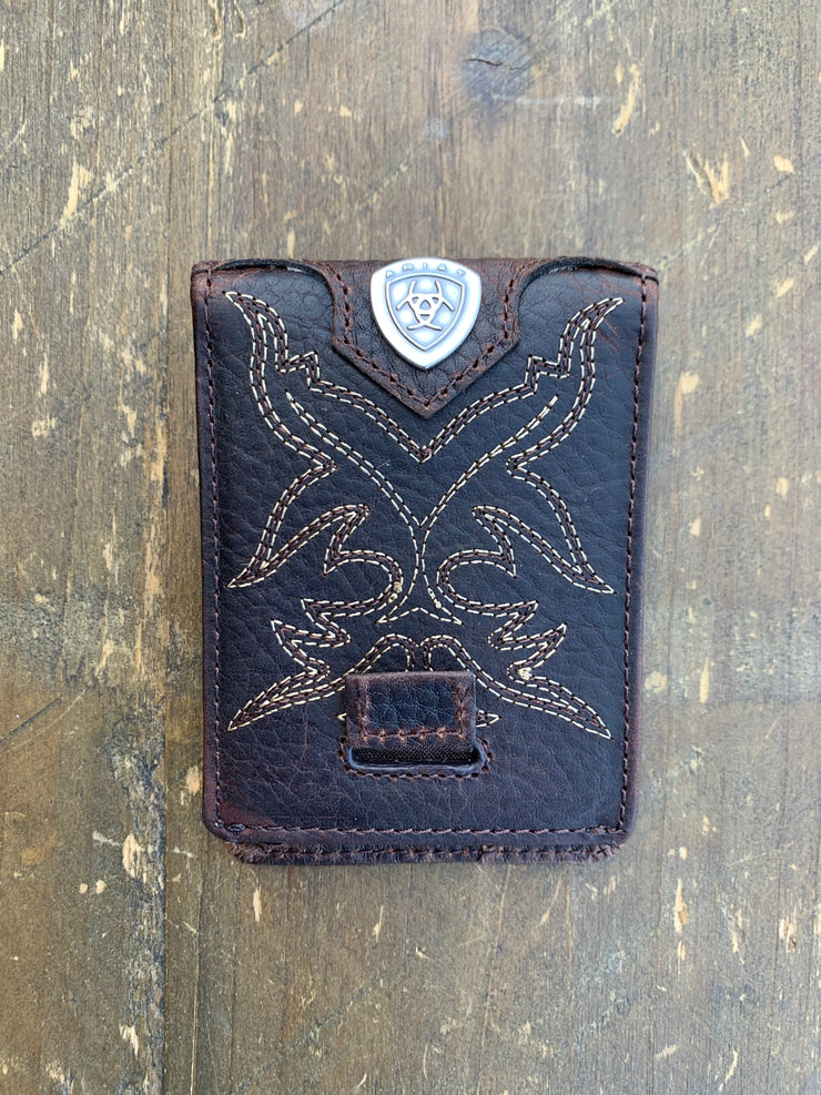 Ariat Mens Money Clip Wallet