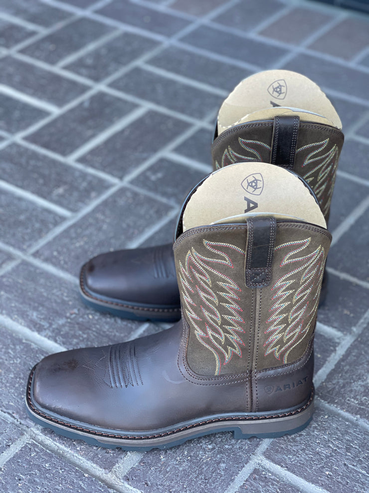 Ariat Groundbreaker Electrical Hazard Soft Toe Square Toe Work Boot
