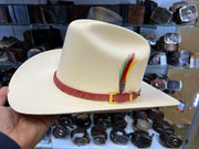Tombstone 1000x Johnson (Copa Alta) with Genuine Red Caiman Leather Band