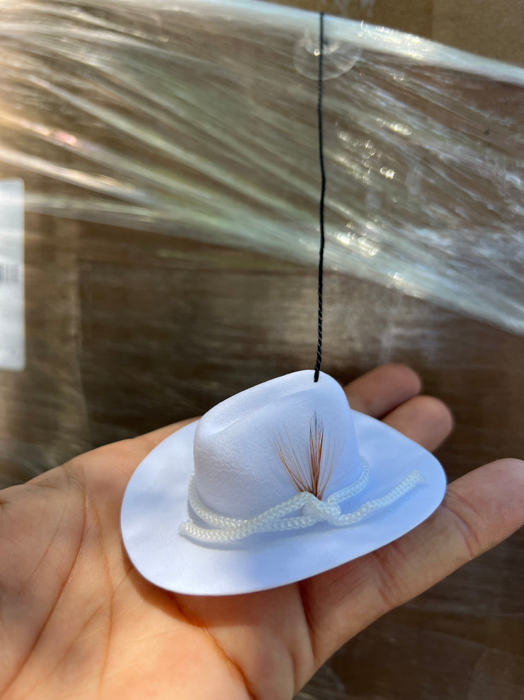 Sombrero / Tejana Rancher Chico Accesorio (Blanco)