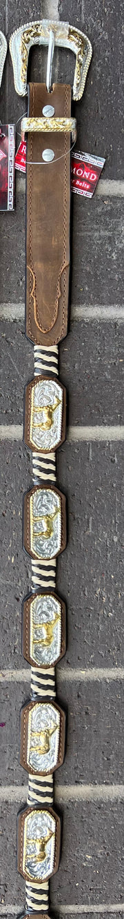 Potro Crazy Miel Cinto - Miel / Plata / Dorado