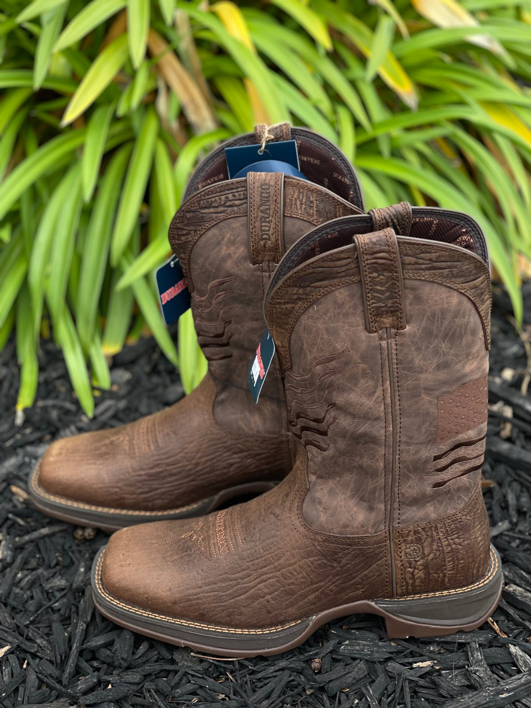 Durango REBEL MENS 11 IN WESTERN BOOT TOBACCO LEAF/BLACK - Durango Durango REBEL MENS 11 IN WESTERN BOOT TOBACCO LEAF/BLACK - Durango