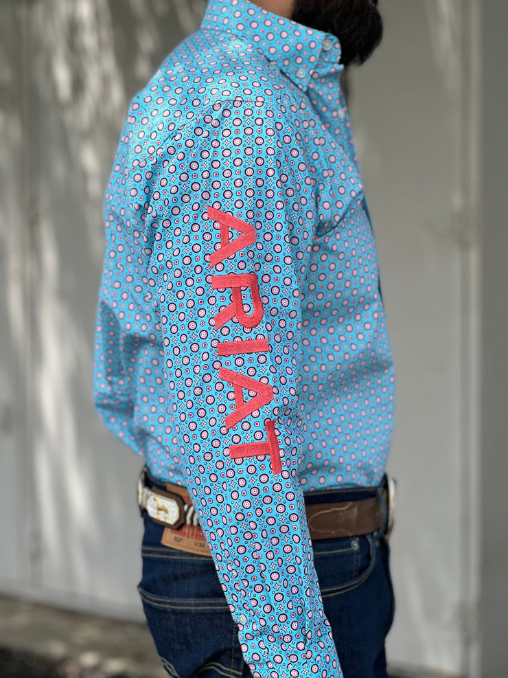 Ariat Team Ivandell Aquaville Classic Fit Shirt