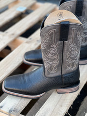 Ariat Men's Black/Slate Grey Everlite Countdown Western Boot