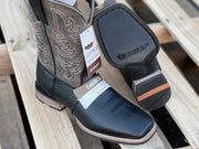 Ariat Men's Black/Slate Grey Everlite Countdown Western Boot