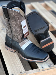 Ariat Men's Black/Slate Grey Everlite Countdown Western Boot