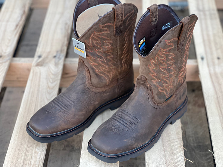Ariat Groundbreaker Electrical Hazard Soft Toe Square Toe Work Boot