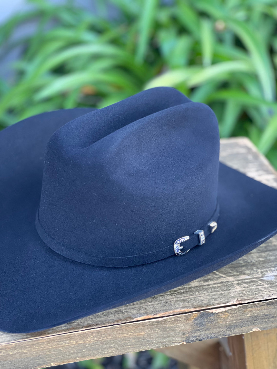 10x Larry Mahan Jerarca Black Fur Felt Cowboy Hat – Guadalajara
