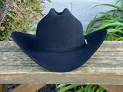 30x Larry Mahan Opulento Black Fur Felt Cowboy Hat