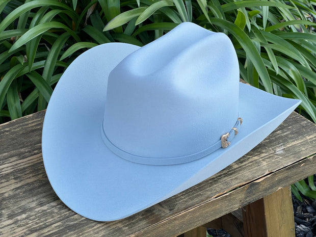 30x Larry Mahan Opulento Platinum Fur Felt Cowboy Hat