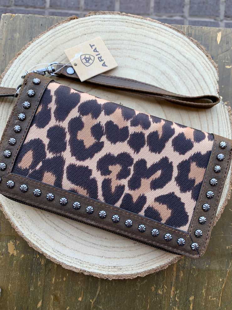 Ariat Vintage Cheetah Wallet