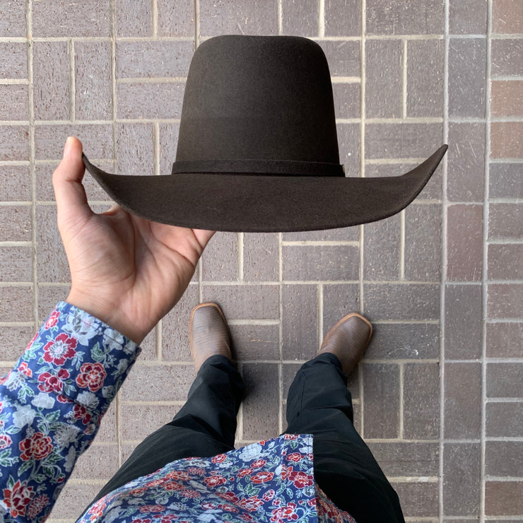 Renegado 6x Chocolate Fur Felt Cowboy Hat (EXCLUSIVE ITEM)