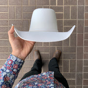 Renegado 6x White Premium Fur Felt Cowboy Hat (EXCLUSIVE ITEM)