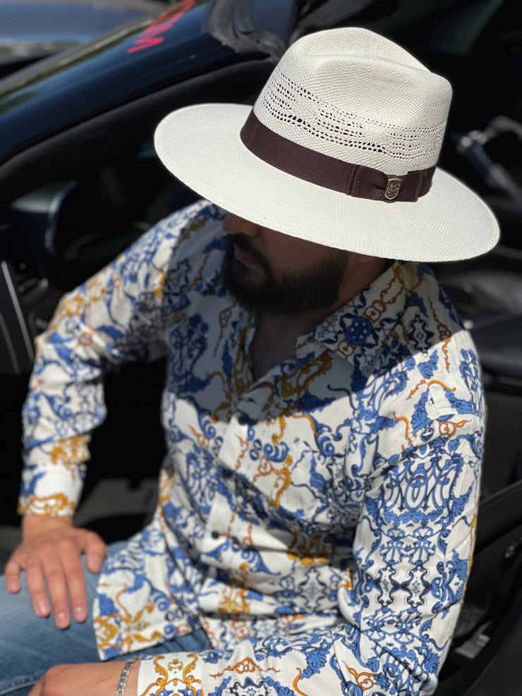 Lorenzo Royal Palm Straw Hat