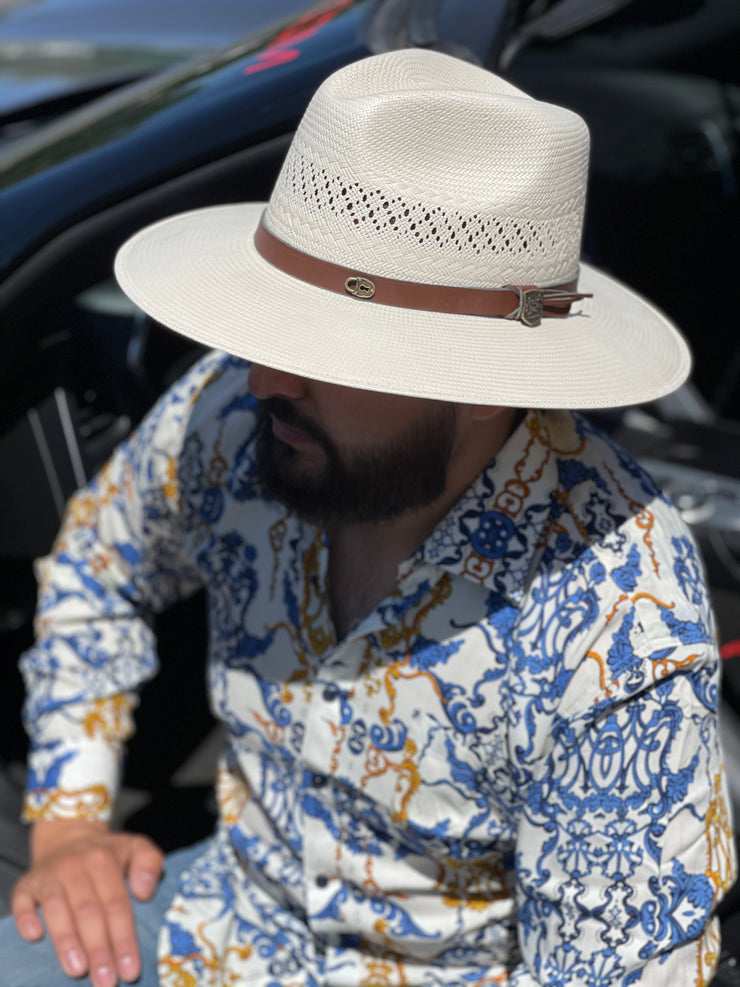 Terenzio Royal Palm Straw Hat