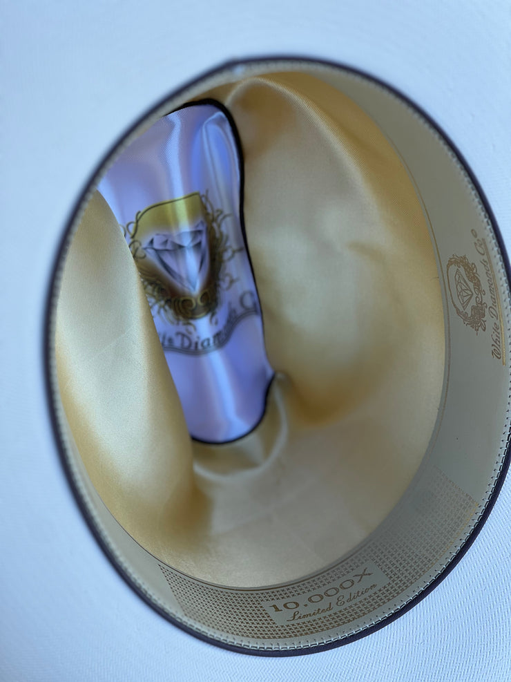 10,000x Sombrero Copa Chica 4.5" Falda 4" Horma Sinaloa (Toquilla Avestruz Negra)
