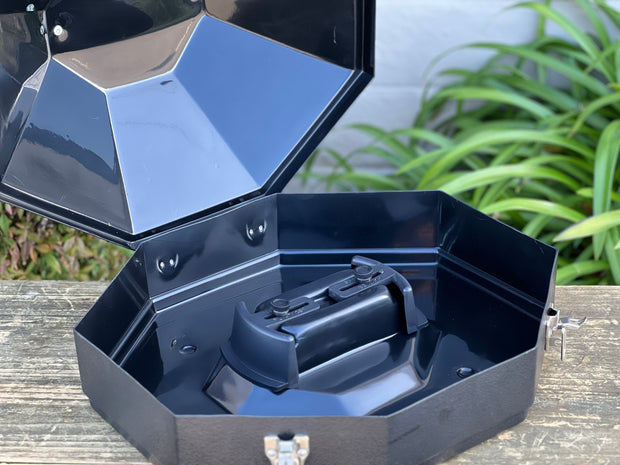 Hat Carrying Case (Black) - White Diamond Boots