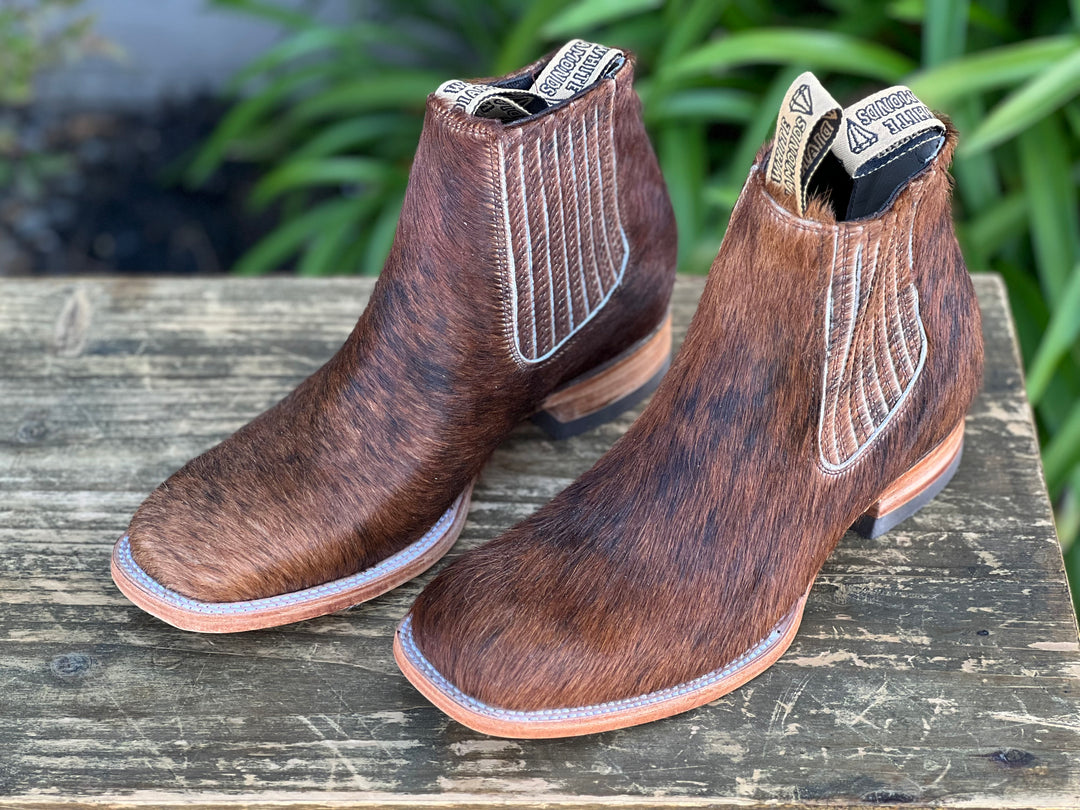 Botin Vaquero Pelo de Beserro - White Diamond Boots  display picture 2