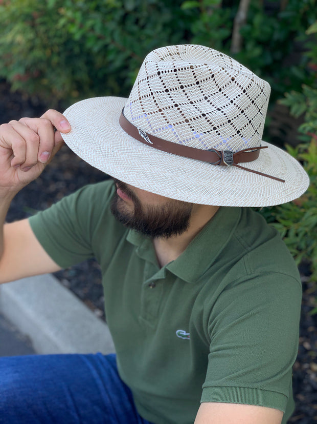 Luigi Royal Palm Straw Hat