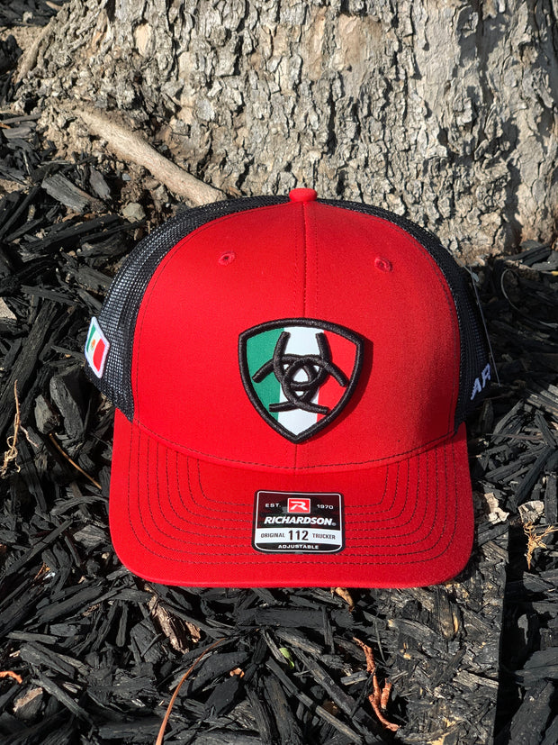 Ariat Red Signature Mexico Edition Richardson Cap