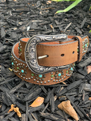 Nocona Belt With Stones Belt