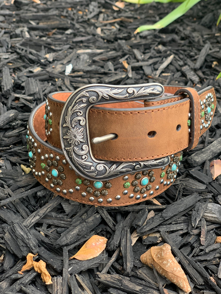 Nocona Belt With Stones Belt