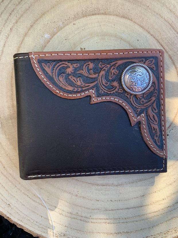 Ariat Mens Leather Wallet