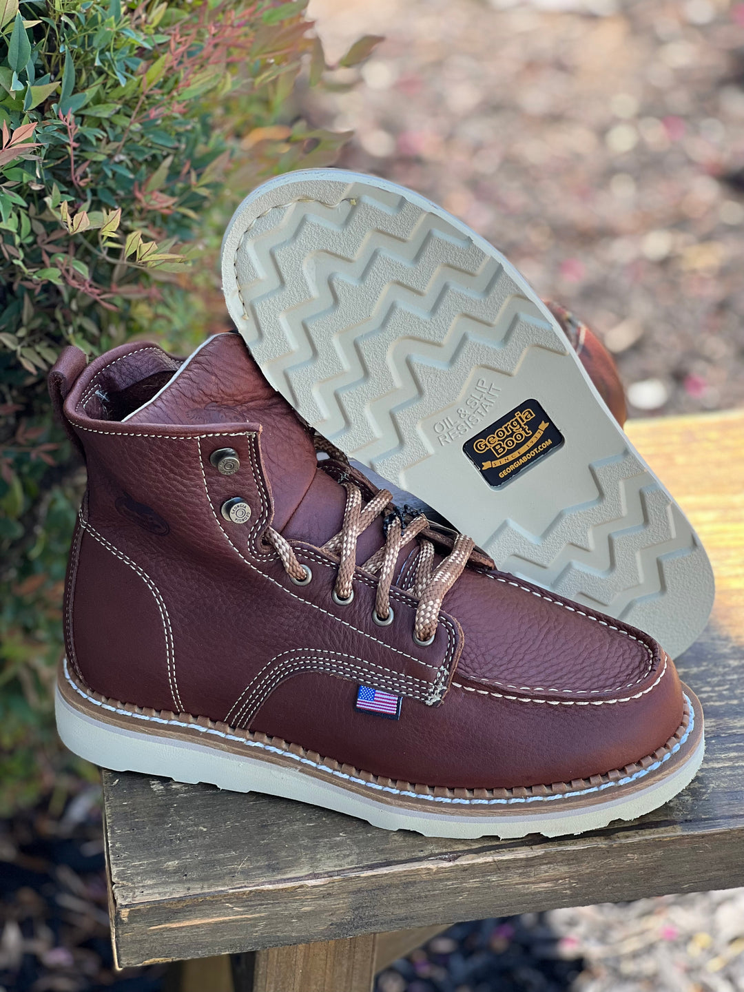 Georgia wedge boots on sale