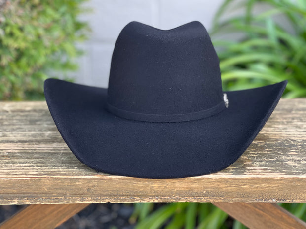 Renegado 6x Black Fur Felt Cowboy Hat (EXCLUSIVE ITEM)