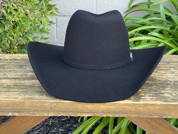 Renegado 6x Black Fur Felt Cowboy Hat (EXCLUSIVE ITEM)