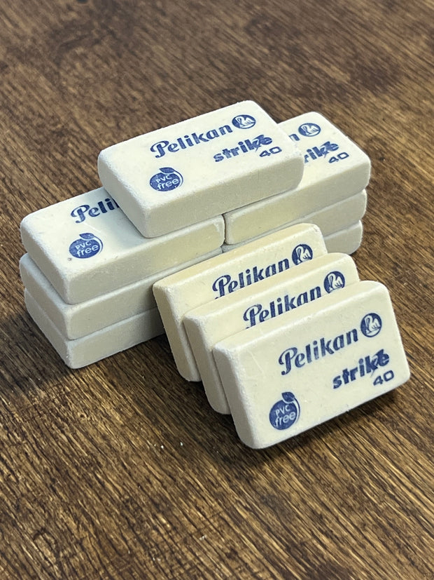 Borrador para Cinto de Pita (Goma) Blanco, 1 Pieza, PELIKAN WS-20
