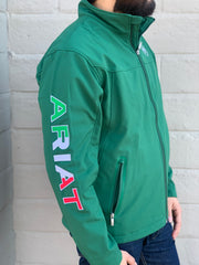 Ariat New Team Soft-Shell Mexico Green/Verde Jacket