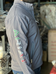 Ariat Logo Men Ebony Thunderbird 2.0 Soft-Shell Jacket