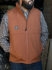 Ariat Men's Rebar DuraCanvas Copper Vest