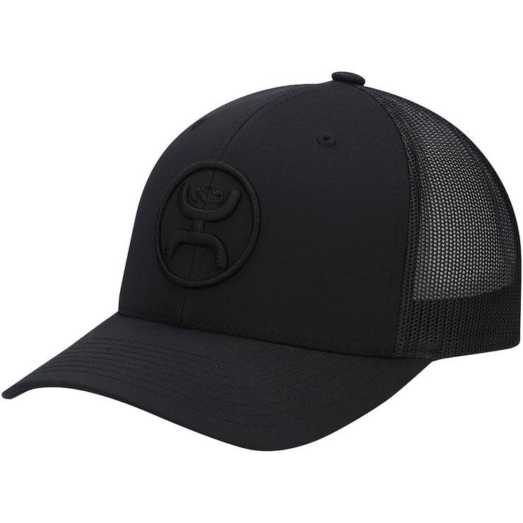 Hooey Classic Trucker Snapback Cap - Black