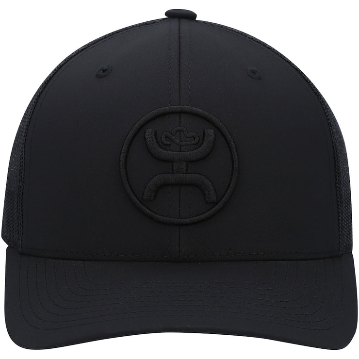 Hooey Classic Trucker Snapback Cap - Black