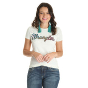 Wrangler Fashion White Tee