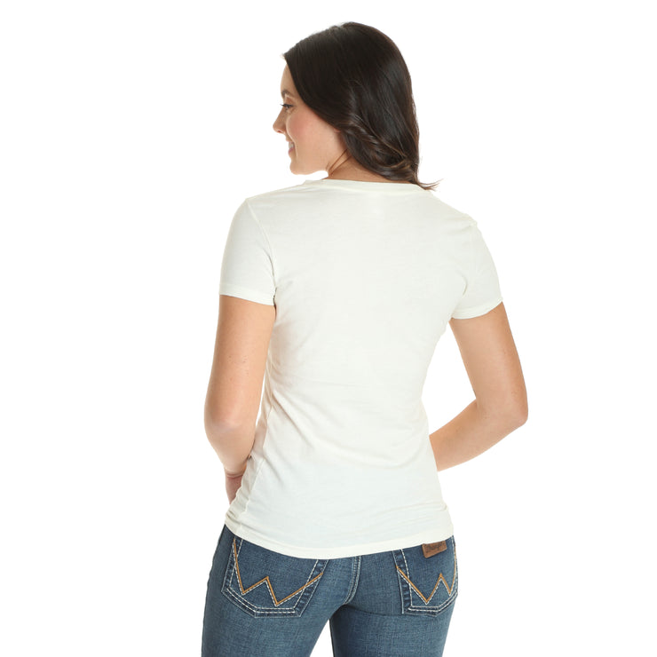 Wrangler Fashion White Tee